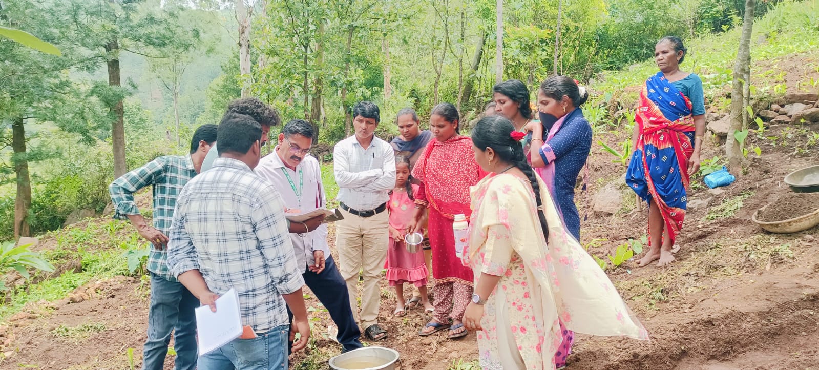 On-field Training on Polycropping Practices in Ginger Cultivation